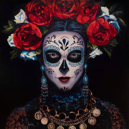 Catrina con collar